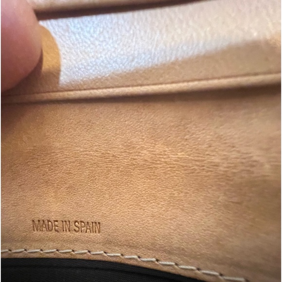 Coach EUC Vtg Saddle Brown Leather Bi-Fold Card Holder Snap Front Coin Wallet - Picture 12 of 13